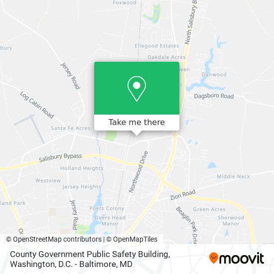 County Government Public Safety Building map