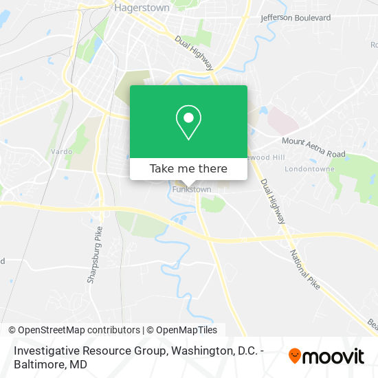 Investigative Resource Group map