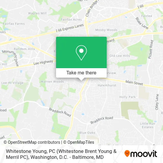 Whitestone Young, PC (Whitestone Brent Young & Merril PC) map