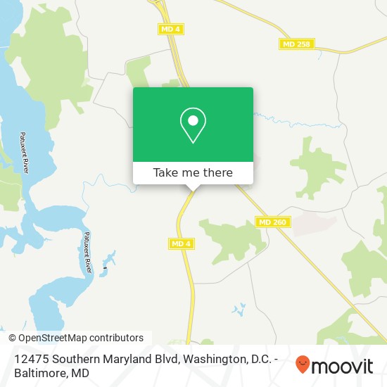 12475 Southern Maryland Blvd, Dunkirk, MD 20754 map