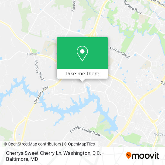 Cherrys Sweet Cherry Ln map