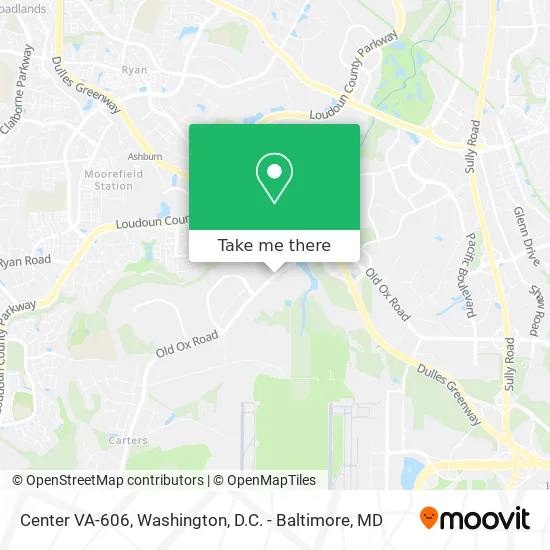 Center VA-606 map