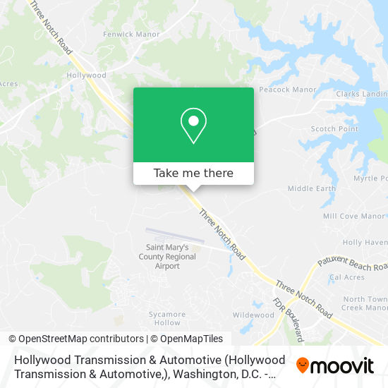 Mapa de Hollywood Transmission & Automotive (Hollywood Transmission & Automotive,)