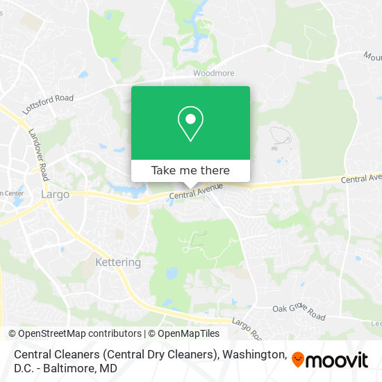 Mapa de Central Cleaners (Central Dry Cleaners)