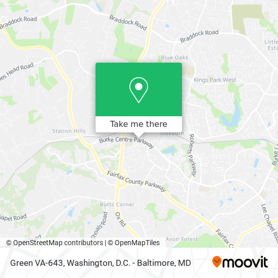 Mapa de Green VA-643