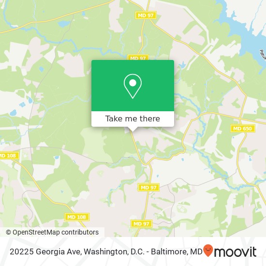 20225 Georgia Ave, Brookeville, MD 20833 map