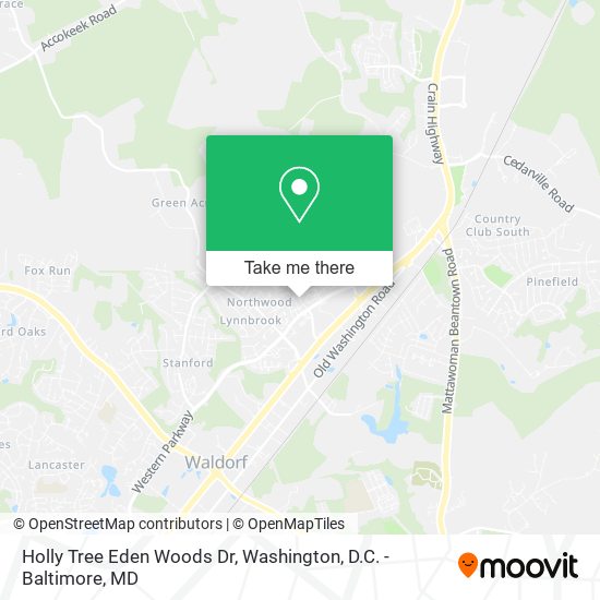 Holly Tree Eden Woods Dr map