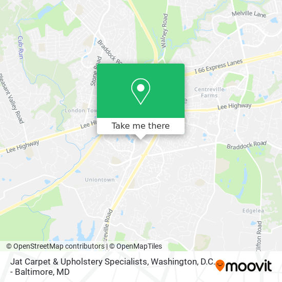 Jat Carpet & Upholstery Specialists map