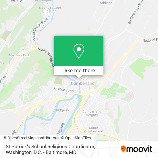 Mapa de St Patrick's School Religious Coordinator