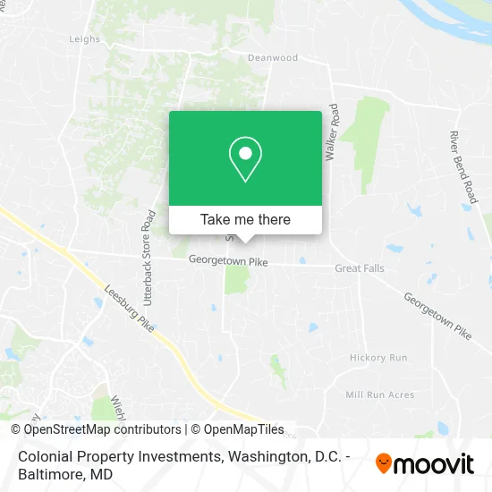 Colonial Property Investments, 10601 Dogwood Farm Ln map
