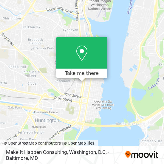 Make It Happen Consulting map