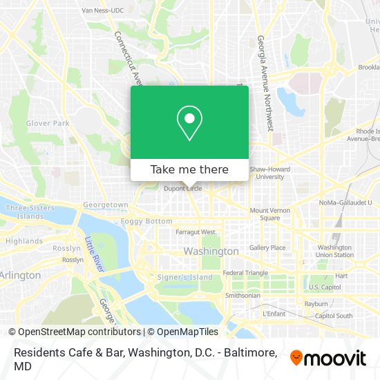 Mapa de Residents Cafe & Bar
