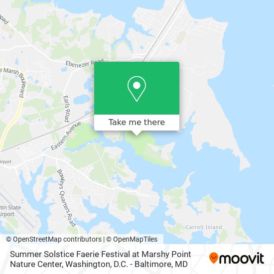 Mapa de Summer Solstice Faerie Festival at Marshy Point Nature Center
