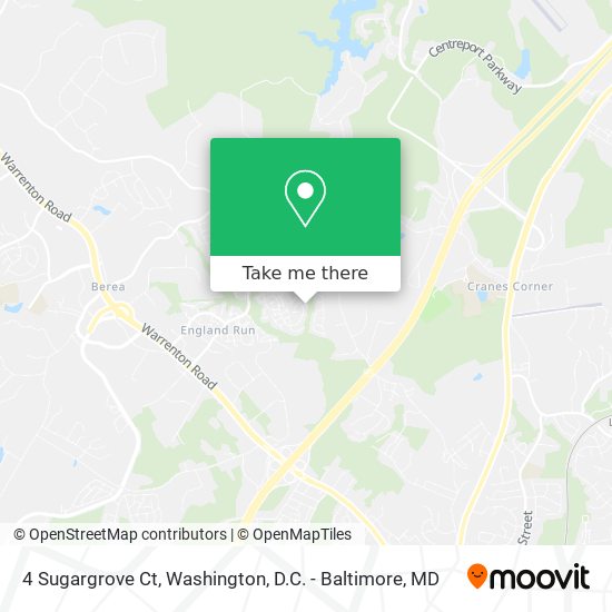 4 Sugargrove Ct map