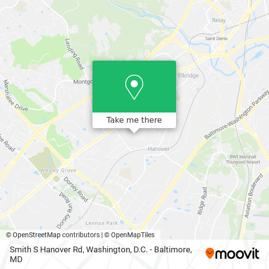 Mapa de Smith S Hanover Rd