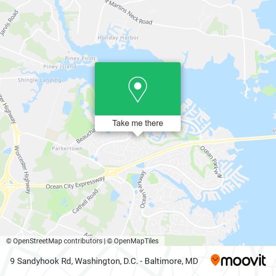 9 Sandyhook Rd map