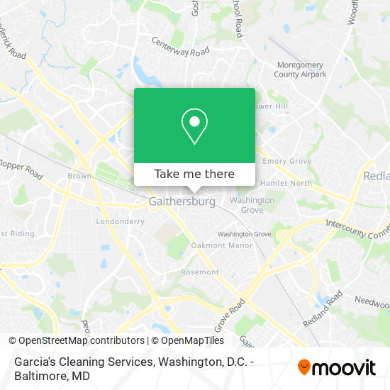 Mapa de Garcia's Cleaning Services