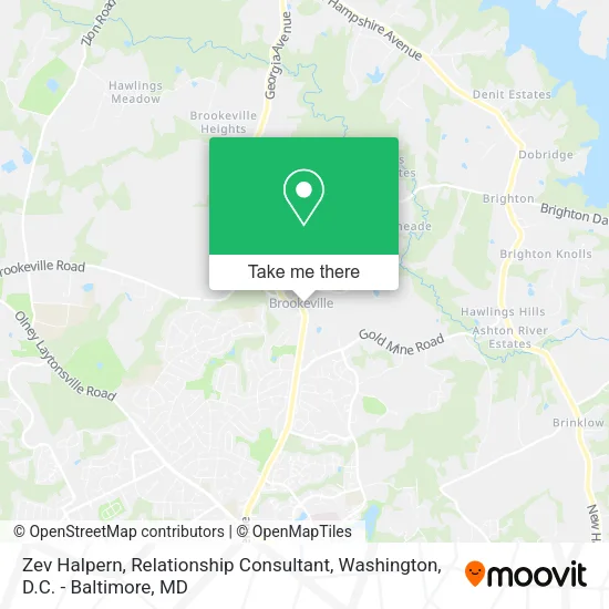 Zev Halpern, Relationship Consultant map