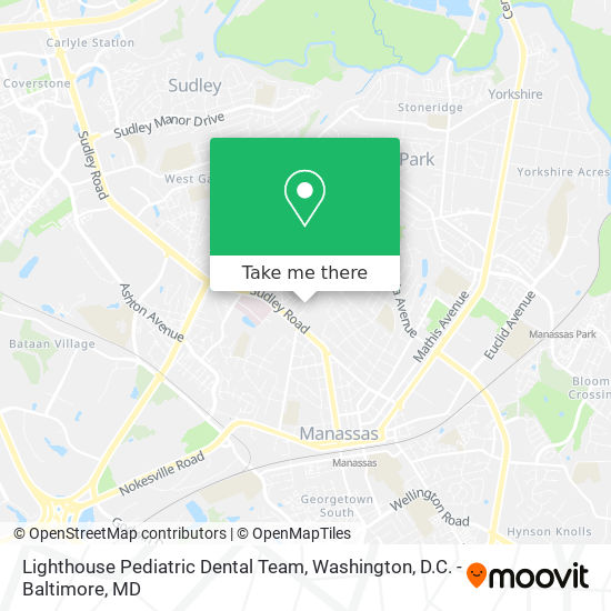 Mapa de Lighthouse Pediatric Dental Team
