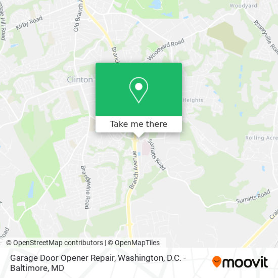 Garage Door Opener Repair map