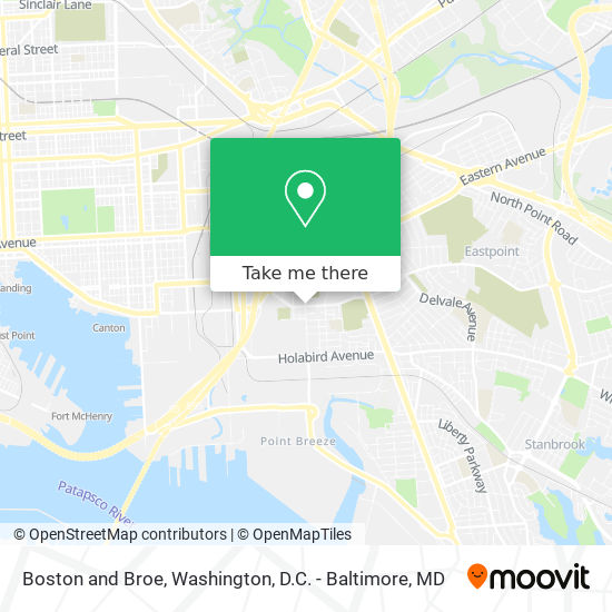 Boston and Broe map