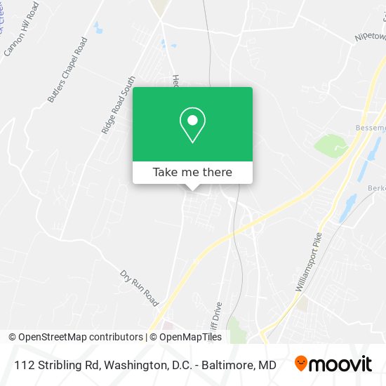 112 Stribling Rd map