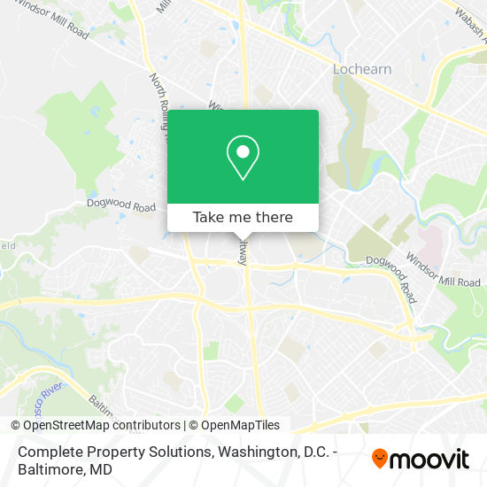 Complete Property Solutions map