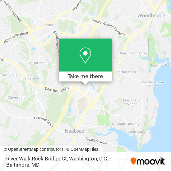 Mapa de River Walk Rock Bridge Ct