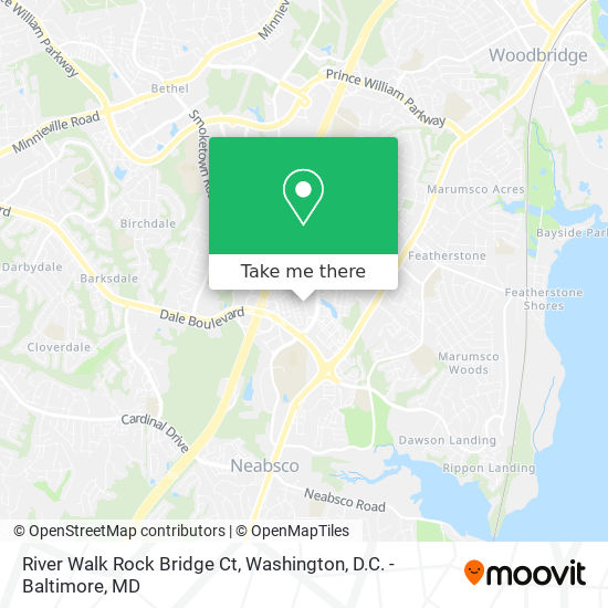 River Walk Rock Bridge Ct map