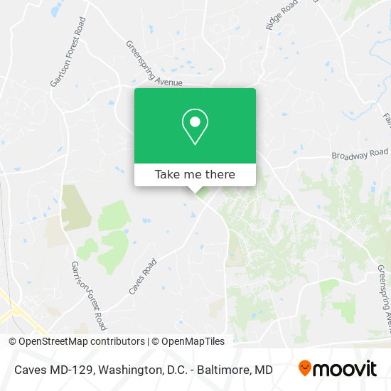 Caves MD-129 map