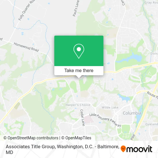 Associates Title Group map