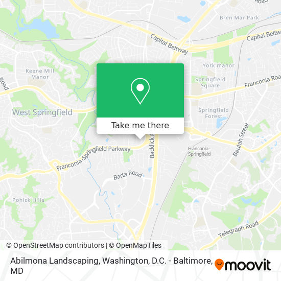 Abilmona Landscaping map