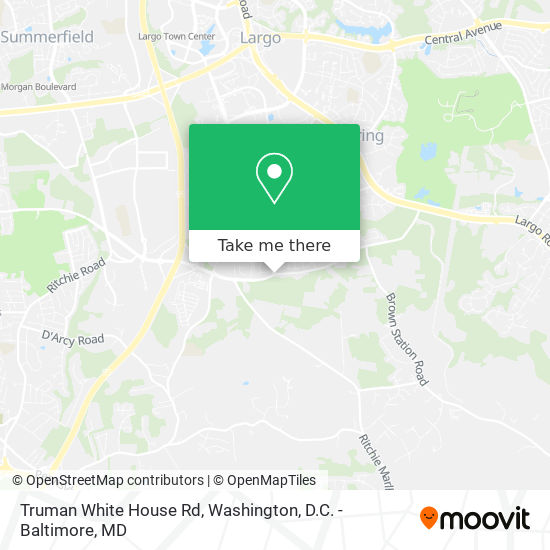 Mapa de Truman White House Rd