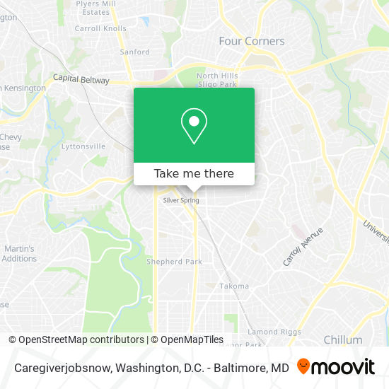 Caregiverjobsnow map