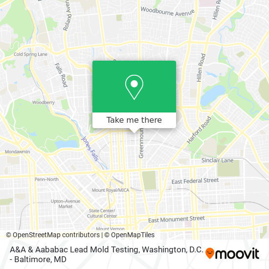 A&A & Aababac Lead Mold Testing map