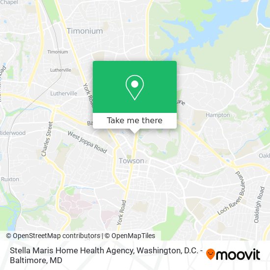 Mapa de Stella Maris Home Health Agency