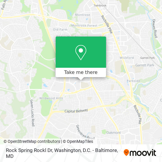 Mapa de Rock Spring Rockl Dr