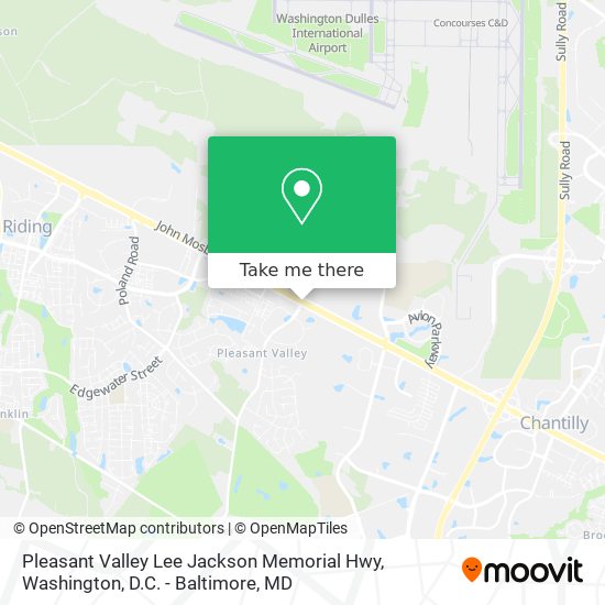 Mapa de Pleasant Valley Lee Jackson Memorial Hwy
