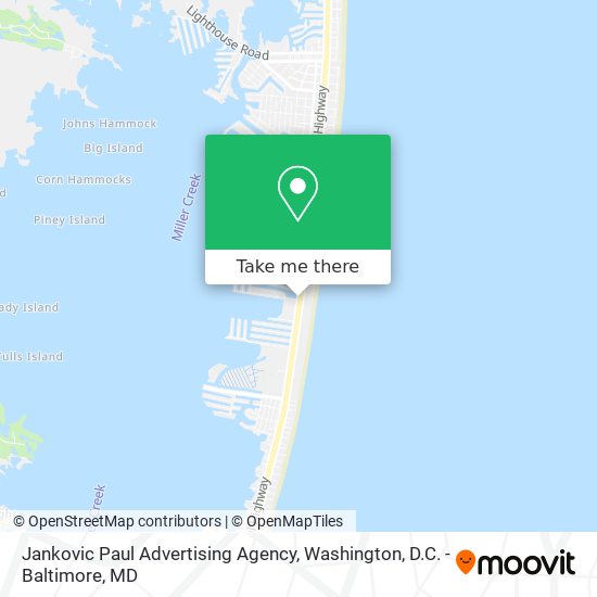 Jankovic Paul Advertising Agency map