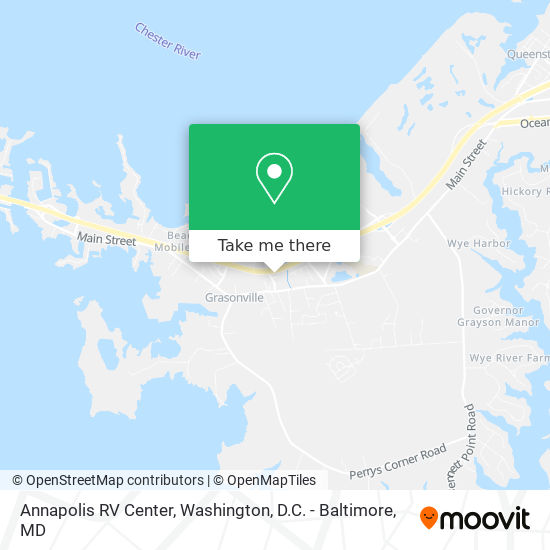 Annapolis RV Center map