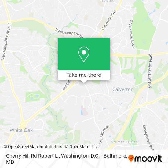 Mapa de Cherry Hill Rd Robert L