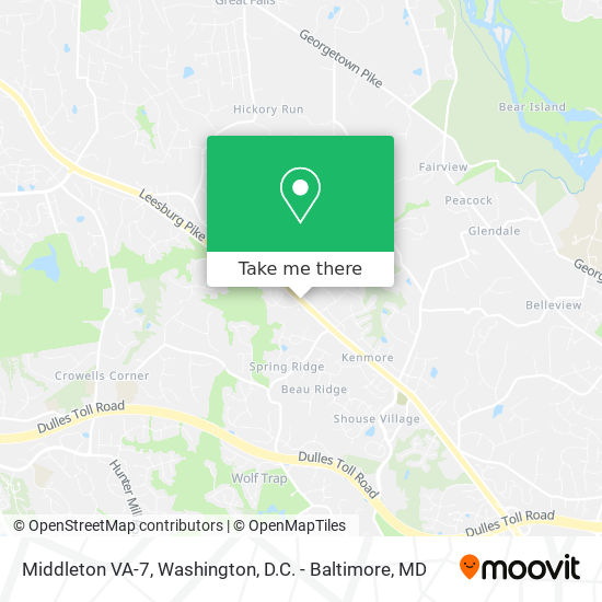 Mapa de Middleton VA-7
