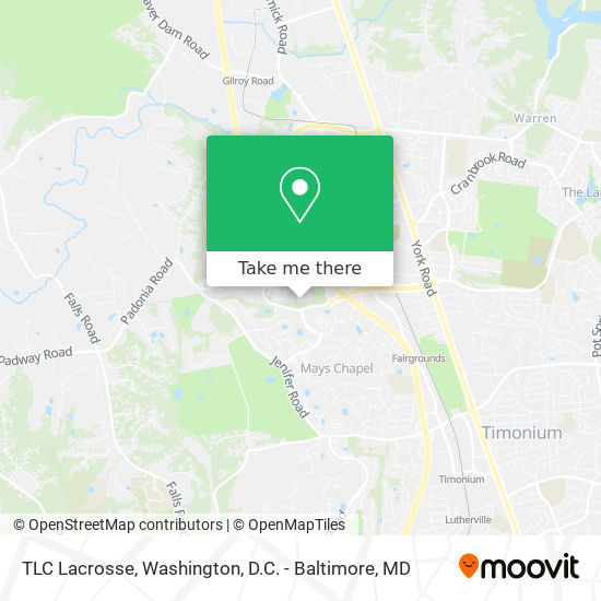 TLC Lacrosse map