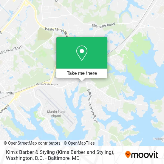 Kim's Barber & Styling (Kims Barber and Styling) map