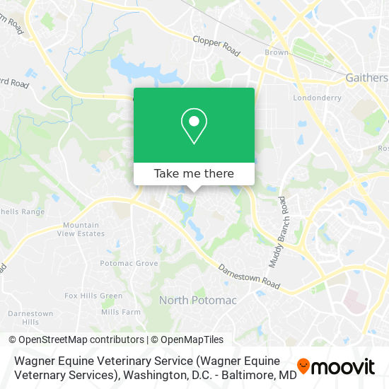 Mapa de Wagner Equine Veterinary Service (Wagner Equine Veternary Services)