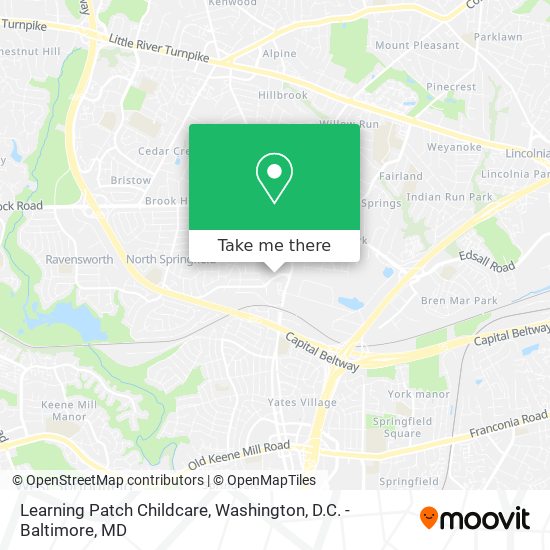 Learning Patch Childcare map