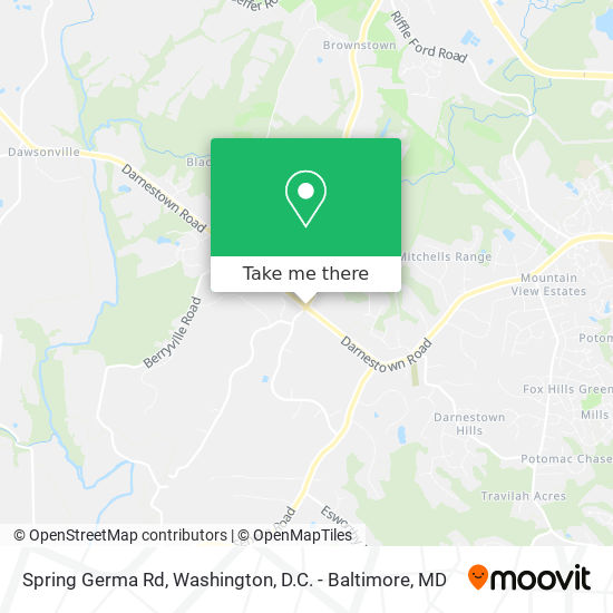 Spring Germa Rd map