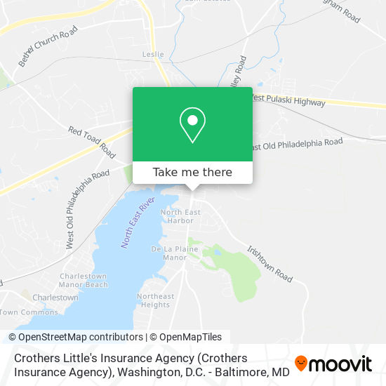 Crothers Little's Insurance Agency (Crothers Insurance Agency) map