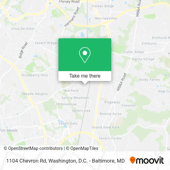 1104 Chevron Rd map