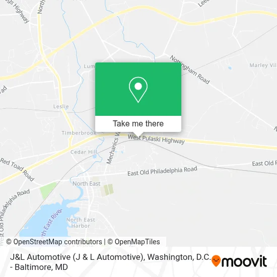 J&L Automotive map